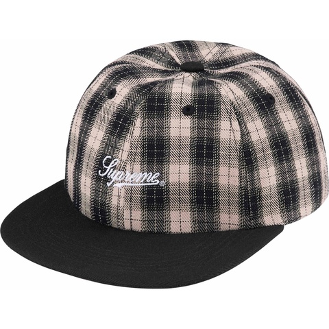 帽子 Supreme Script Logo 6-Panel Black Supreme Distressed Script 6-Panel Black - FW25 - US