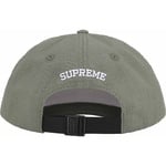 Supreme Seersucker S Logo 6-Panel (SS24) - Green
