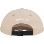 Supreme Seersucker S Logo 6-Panel (SS24) - Tan