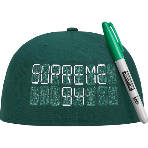Supreme-Sharpie Box Logo New Era キャップ　帽子 Supreme Sharpie Box Logo New Era Fitted Cap Black - SS24 - US