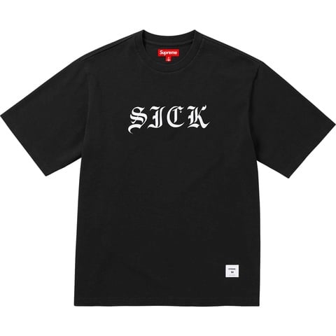 Supreme Sick S/S Top - Black
