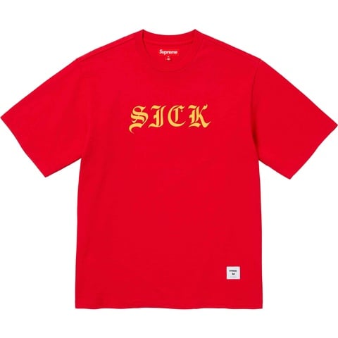 Supreme Sick S/S Top - Red
