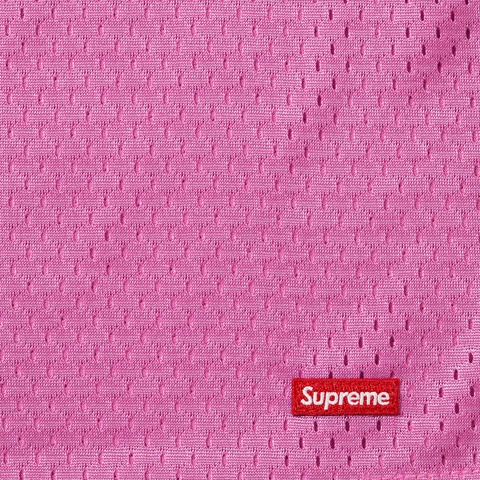 Supreme Small Box Baggy Mesh Short - Pink