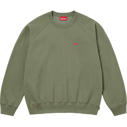 Supreme Small Box Crewneck XXL オリーブ Small Box Raglan Crewneck - spring/summer 2024 - Supreme