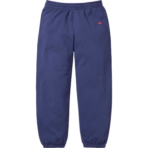 Supreme Small Box Sweatpant - Washed Navy