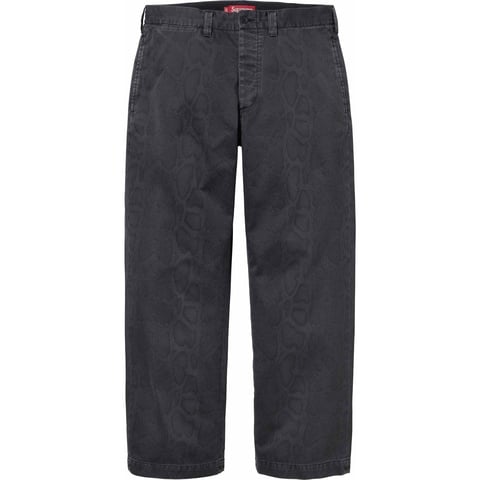 Snake Print Chino Pant - spring/summer 2024 - Supreme