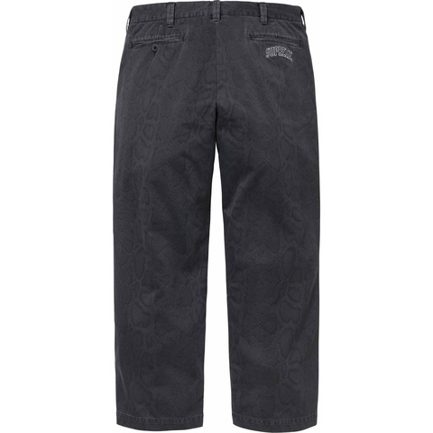 Snake Print Chino Pant - spring/summer 2024 - Supreme