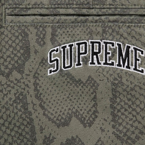 Snake Print Chino Pant - spring/summer 2024 - Supreme