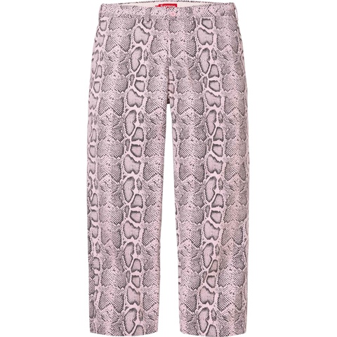 Snake Print Chino Pant - spring/summer 2024 - Supreme