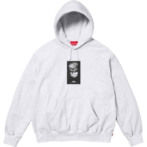 Supreme Soup Can Hooded Sweatshirt - Ash Grey