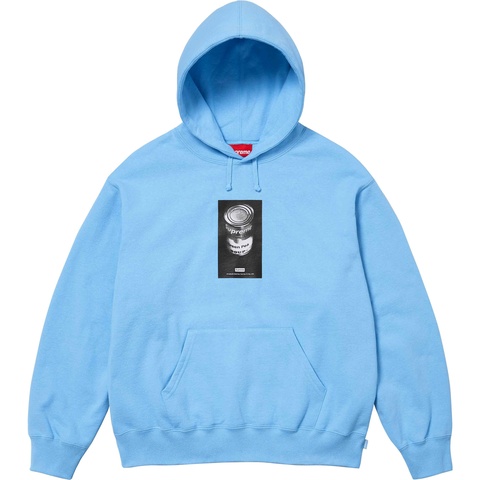 Supreme Soup Can Hooded Sweatshirt - Light Blue