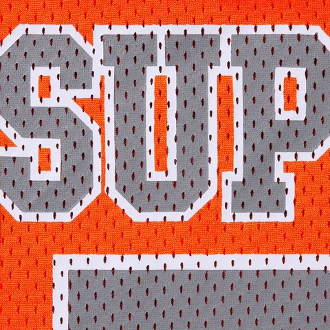 Supreme Spiderweb Football Jersey - Orange
