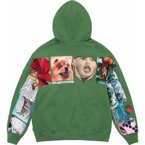 Spread Zip Up Hooded Sweatshirt - Supreme