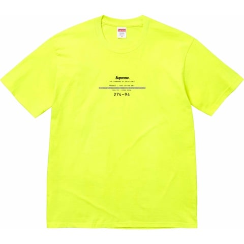 Supreme Standard Tee - Yellow