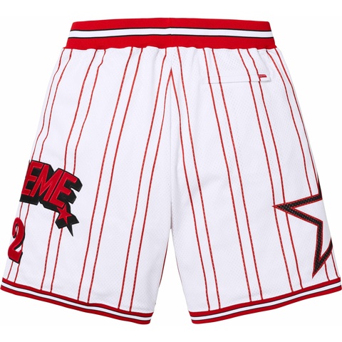 【シュプリーム】 Star Basketball Short ホワイト Mサイズ Star Basketball Short - spring/summer 2024 - Supreme