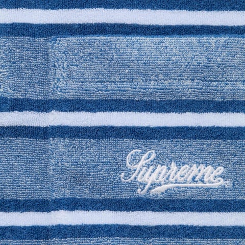 Stripe Terry S/S Polo - spring/summer 2024 - Supreme