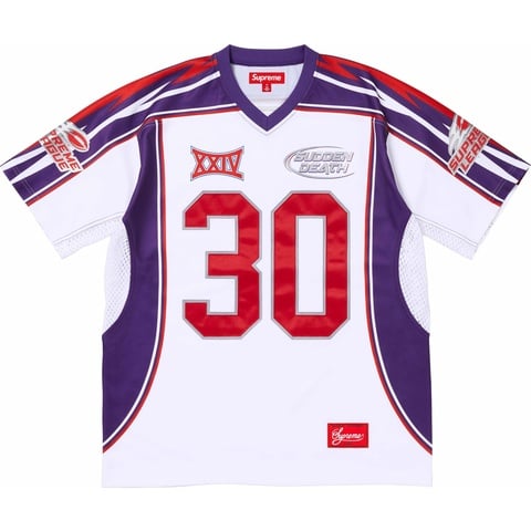Supreme Sudden Death Football Jersey - White
