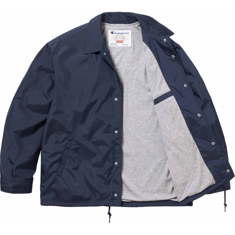 M*様 Supreme champion coaches jacket navy Supreme®/Champion® Coaches Jacket - Supreme