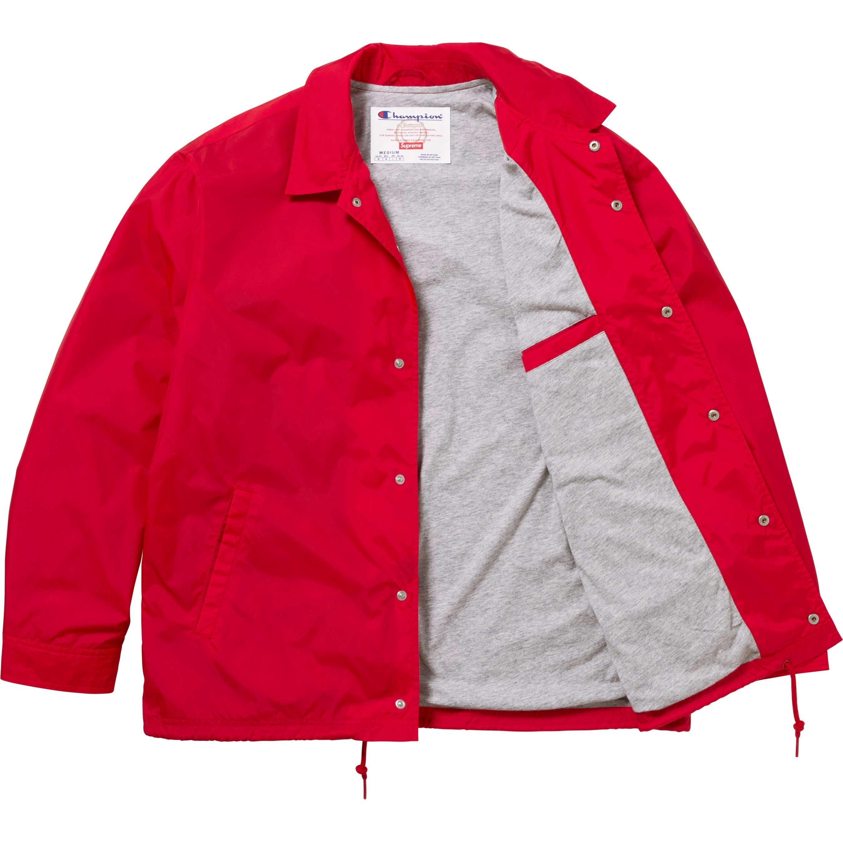 Supreme Supreme Champion Coaches Jacket (SS24) - Red - $148