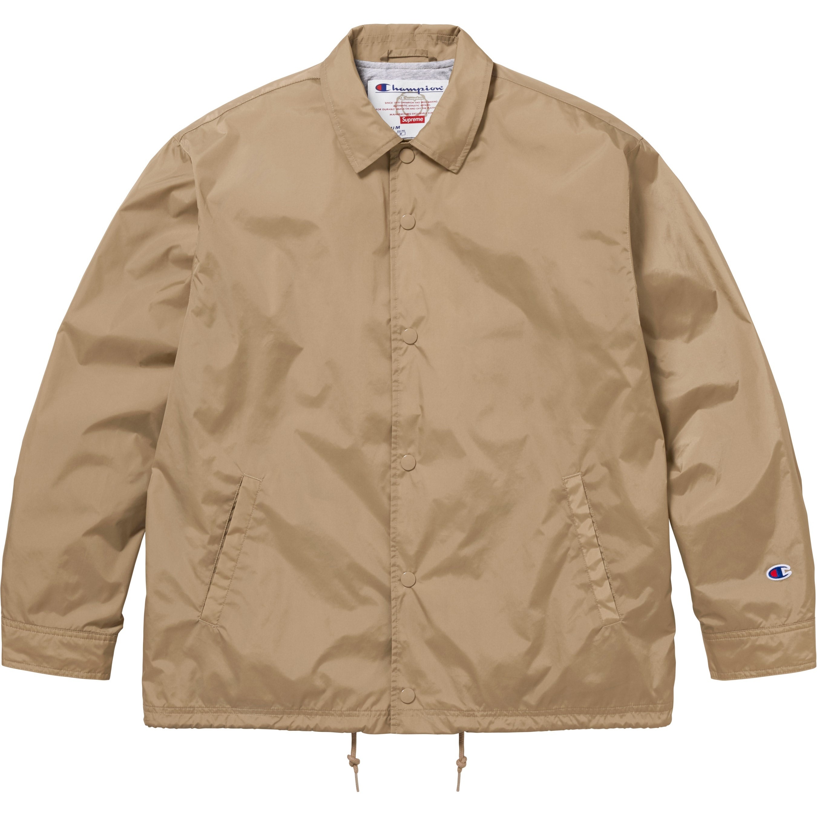 Supreme Supreme Champion Coaches Jacket (SS24) - Tan - $148