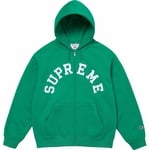 Supreme Supreme Champion Zip Up Hooded Sweatshirt (SS24) - Green