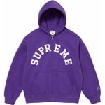 Supreme Supreme Champion Zip Up Hooded Sweatshirt (SS24) - Purple