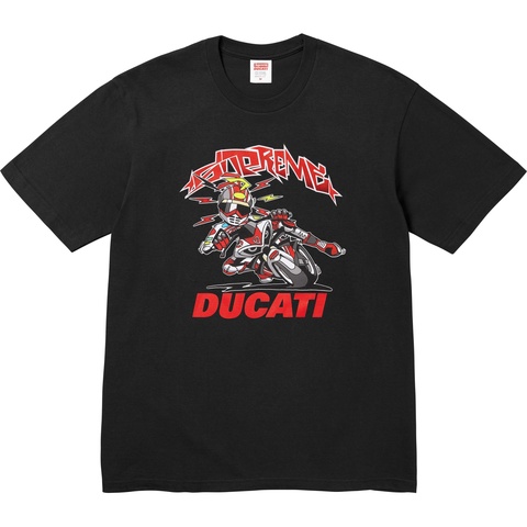Supreme Supreme®/Ducati® Bike Tee - Black