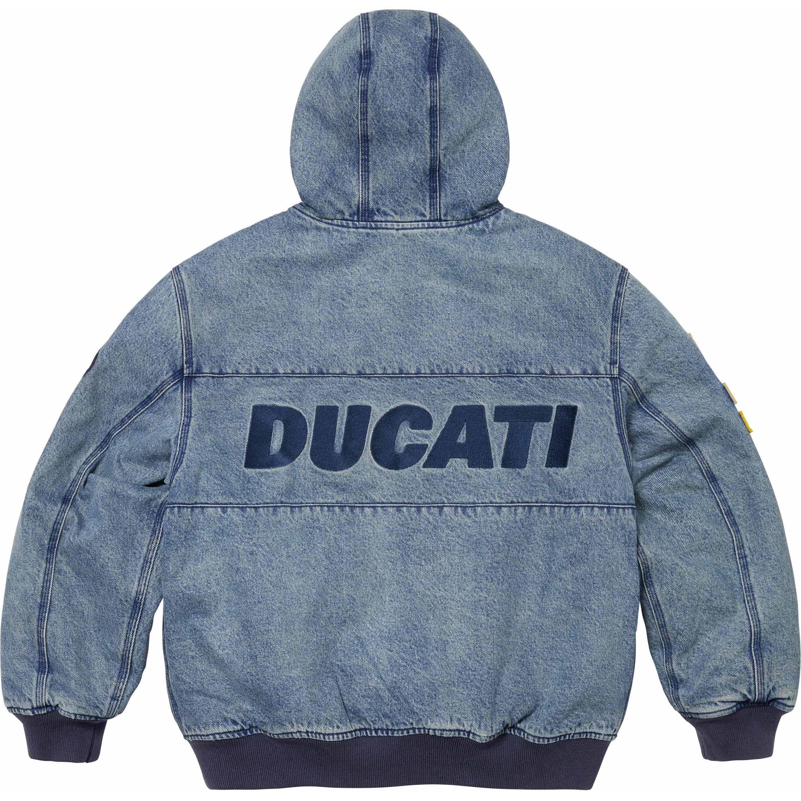 Supreme Supreme Ducati Hooded Racing Jacket (SS24) - Denim - $368