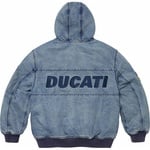 Supreme Supreme Ducati Hooded Racing Jacket (SS24) - Denim