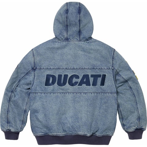 Supreme Supreme®/Ducati® Hooded Racing Jacket - Denim