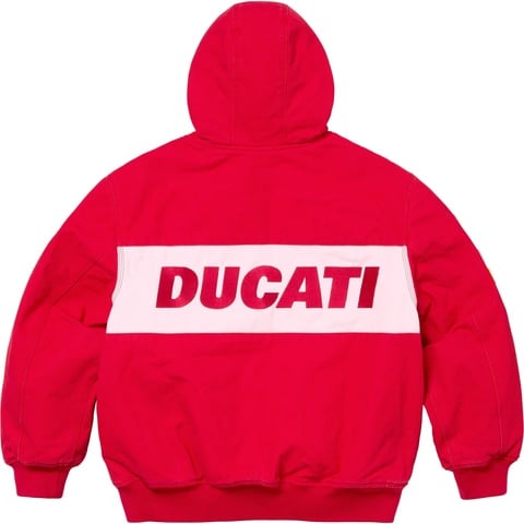 Supreme Supreme®/Ducati® Hooded Racing Jacket - Red