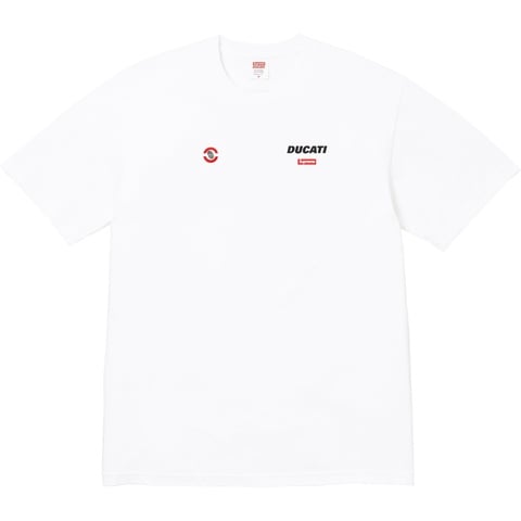 Supreme®/Ducati® Logos Tee - spring/summer 2024 - Supreme
