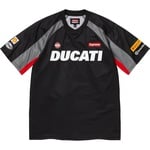 Supreme Supreme Ducati Soccer Jersey (SS24) - Black