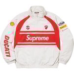 Supreme Supreme Ducati Track Jacket (SS24) - Light Grey