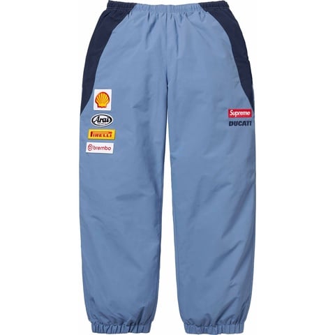 Supreme Supreme®/Ducati® Track Pant - Light Blue