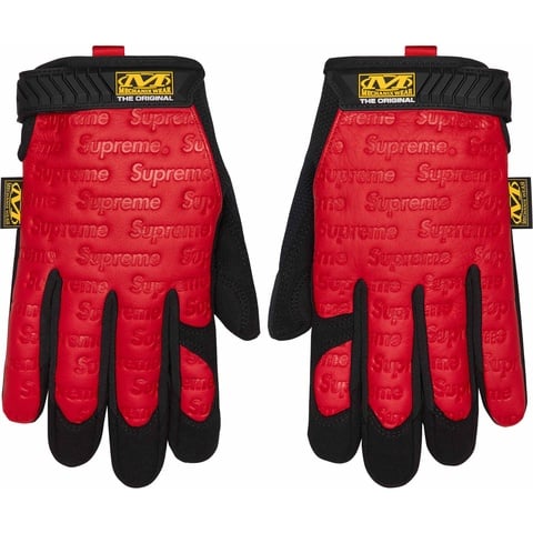 Supreme®/Mechanix® Leather Work Gloves - Supreme