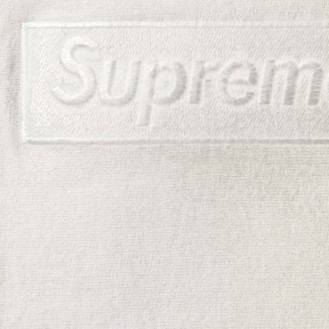 Supreme Supreme®/MM6 Maison Margiela Foil Box Logo Hooded Sweatshirt - White