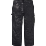 Supreme Supreme MM6 Maison Margiela Foil Double Knee Painter Pant (SS24) - Black