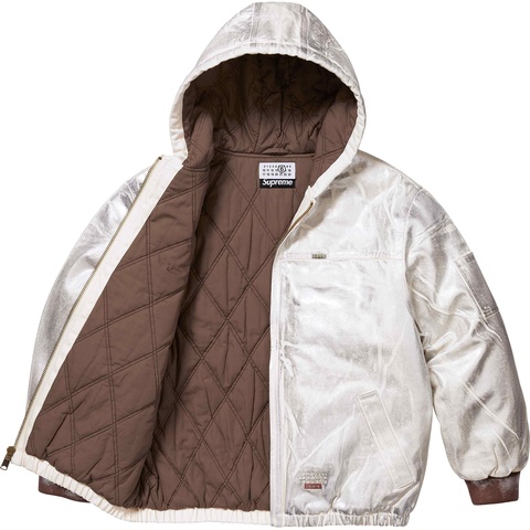 Supreme®/MM6 Maison Margiela Foil Hooded Work Jacket - Supreme Supreme®/MM6 Maison Margiela Foil Hooded Work Jacket - Supreme