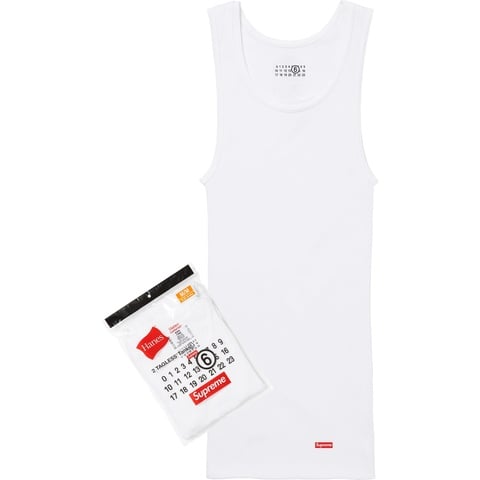 Supreme®/MM6 Maison Margiela/Hanes® Tagless Tank Top (1 Pack Supreme®/MM6 Maison Margiela/Hanes® Tagless Tank Top (1 Pack