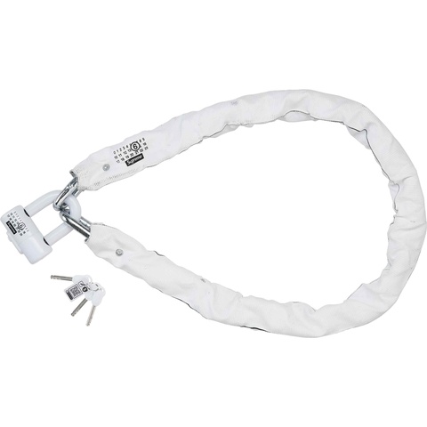 Supreme Supreme®/MM6 Maison Margiela/Kryptonite® Chain + Disc Lock - White