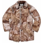 Supreme Supreme MM6 Maison Margiela Patchwork Faux Fur Coat (SS24) - Brown