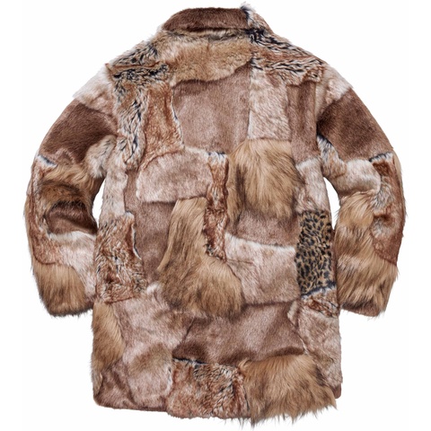 Supreme®/MM6 Maison Margiela Patchwork Faux Fur Coat - Supreme
