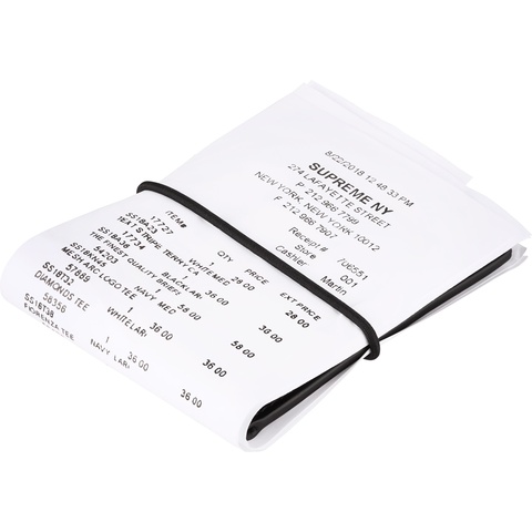 Supreme Supreme®/MM6 Maison Margiela Receipt Wallet - White