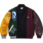 Supreme Supreme MM6 Maison Margiela Split Varsity Jacket (SS24) - Multicolor