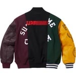 Supreme Supreme MM6 Maison Margiela Split Varsity Jacket (SS24) - Multicolor