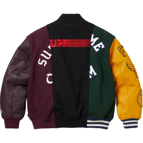 Supreme MM6 Split Varsity Jacket Mサイズ Supreme®/MM6 Maison Margiela Split Varsity Jacket - Supreme