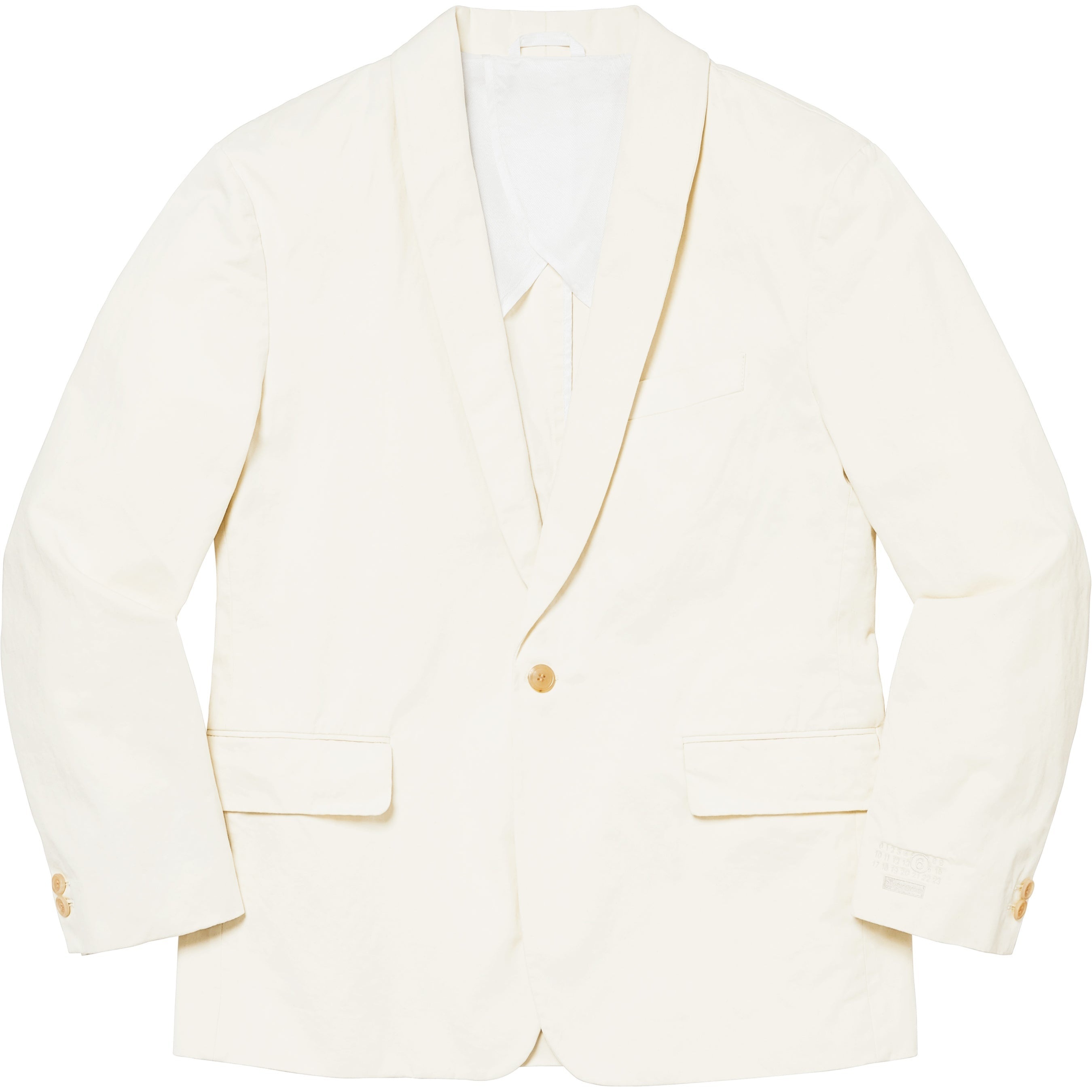 Supreme Supreme MM6 Maison Margiela Washed Cotton Suit (SS24) - Cream - $898