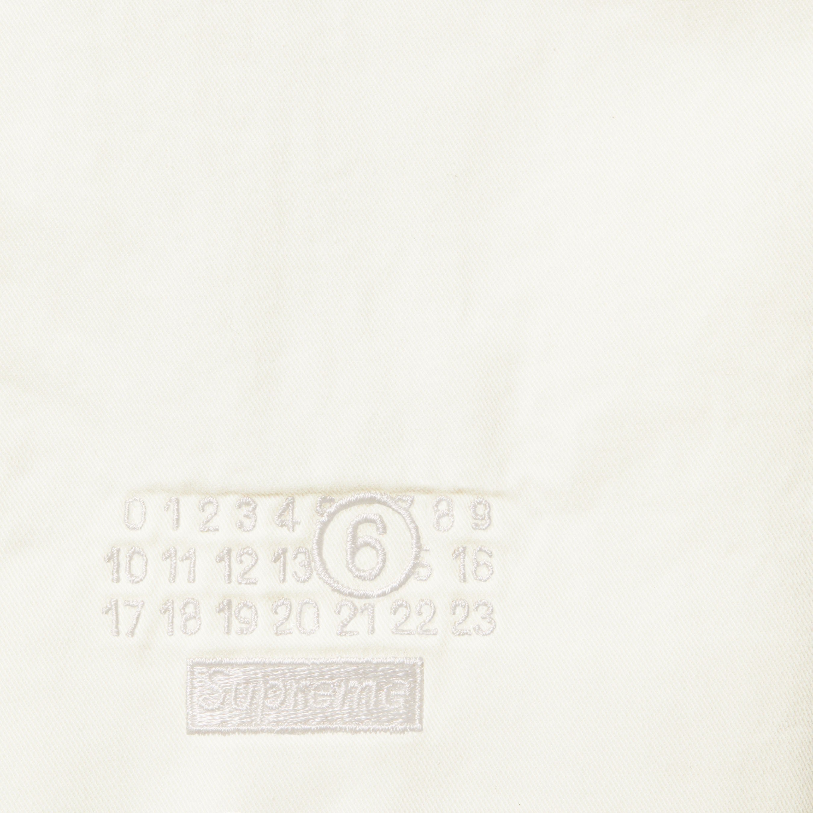 Supreme Supreme MM6 Maison Margiela Washed Cotton Suit (SS24) - Cream - $898