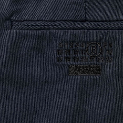 Supreme Supreme®/MM6 Maison Margiela Washed Cotton Suit - Navy